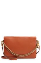 Givenchy Cross 3 Leather Crossbody Bag - Brown