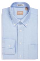 Men's Gitman 'cambridge Oxford' Regular Fit Dress Shirt .5 - 34 - Blue