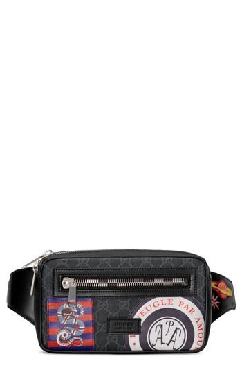 Men's Gucci Patch Hip Pack -