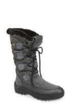 Women's Pajar 'riga' Waterproof Ice Grippers Boot -7.5us / 38eu - Grey