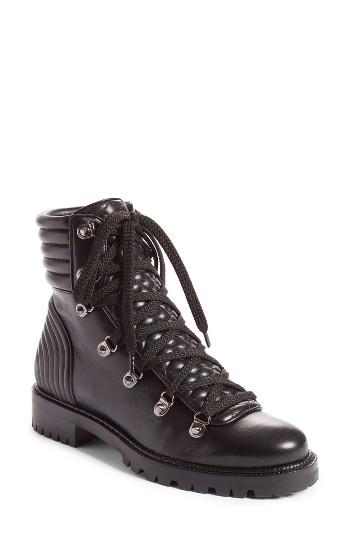 Women's Christian Louboutin Mad Combat Boot Us / 35eu - Black