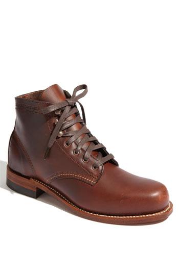 Men's Wolverine '1000 Mile' Plain Toe Boot D - Metallic