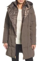 Women's Vince Camuto Down & Feather Fill Coat - Beige