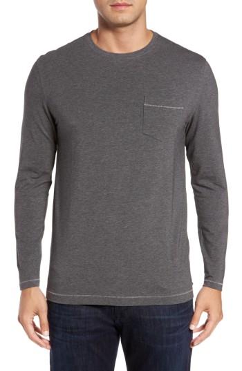 Men's Bobby Jones Rule 18 Essential Crewneck T-shirt - Grey