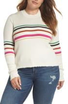 Women's Bp. Lettuce Edge Multi Stripe Sweater