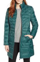 Women's Bernardo Packable Walking Coat - Green