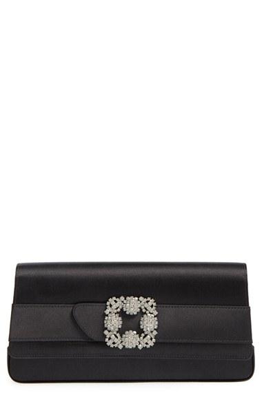 Manolo Blahnik 'gothisi' Clutch - Black