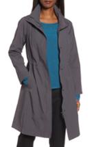 Women's Eileen Fisher Long Organic Cotton Blend Jacket - Brown