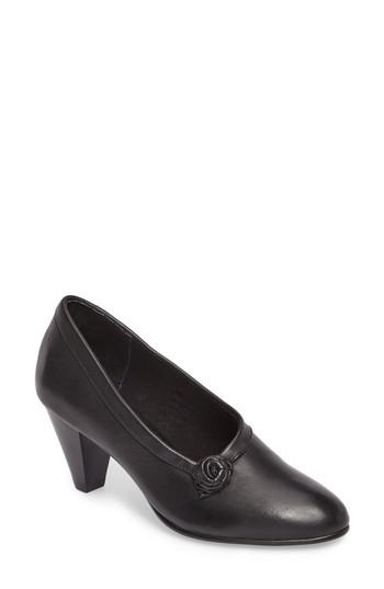 Women's David Tate Kelly Pump .5 M - Black