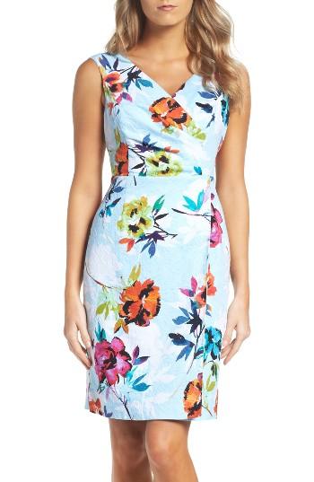 Women's Adrianna Papell Floral Sheath Dress
