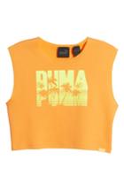 Women's Fenty Puma By Rihanna Crop Top - Orange