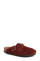 Women's Birkenstock 'boston' Soft Footbed Clog -5.5us / 36eu B - Burgundy