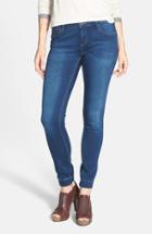 Mavi Jeans 'adriana' Elastic Cuff Skinny Jeans (sporty Jog Indigo) Womens Sporty Jog Indigo