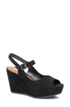 Women's Trask Tessa Platform Wedge .5 M - Black