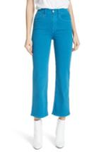 Women's 3x1 Nyc W4 Shelter Wide Leg Crop Jeans - Blue/green