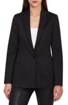Women's Reiss Fortuna Diamond Jacquard Jacket