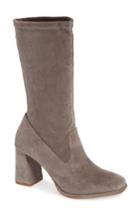 Women's Sbicca Jenice Stretch Corduroy Bootie M - Grey