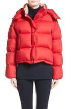 Women's Moncler Paeonia Quilted Puffer Jacket - Red