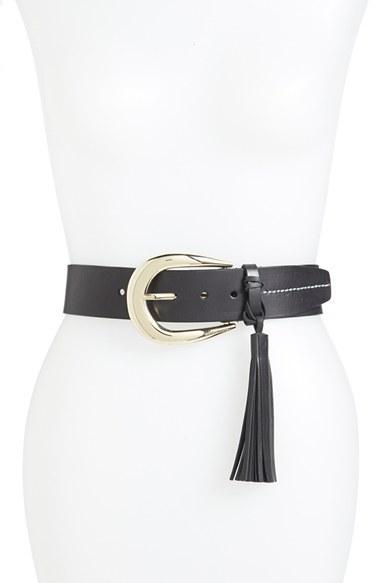 Michael Michael Kors Buckle Tassel Belt