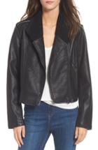Women's Blanknyc Vegan Leather Jacket - Black