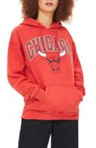 Women's Topshop By X Unx Chicago Bulls Hoodie - Red