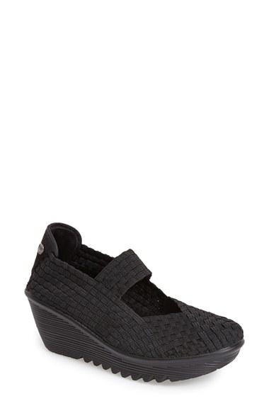 Women's Bernie Mev. 'lulia' Wedge Us / 38eu - Black