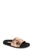 Women's Stella Mccartney Star Slide Sandal Us / 36eu - Metallic