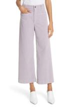 Women's A.l.c. Jay Crop Wide Leg Corduroy Pants