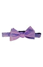 Men's Lazyjack Lift Silk Bow Tie, Size - Blue