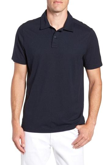 Men's Nordstrom Men's Shop Fit Polo, Size X-large - Blue