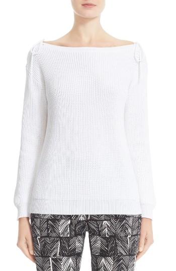 Women's Max Mara Lena Cotton Bateau Sweater