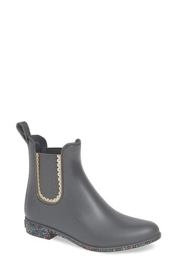 Women's Jack Rogers Sallie Chelsea Rain Bootie M - Grey