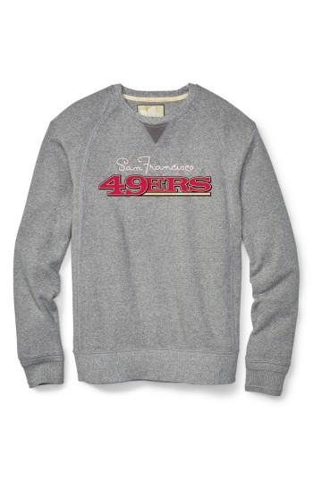 Men's Tommy Bahama Nfl Stitch Of Liberty Embroidered Crewneck Sweatshirt