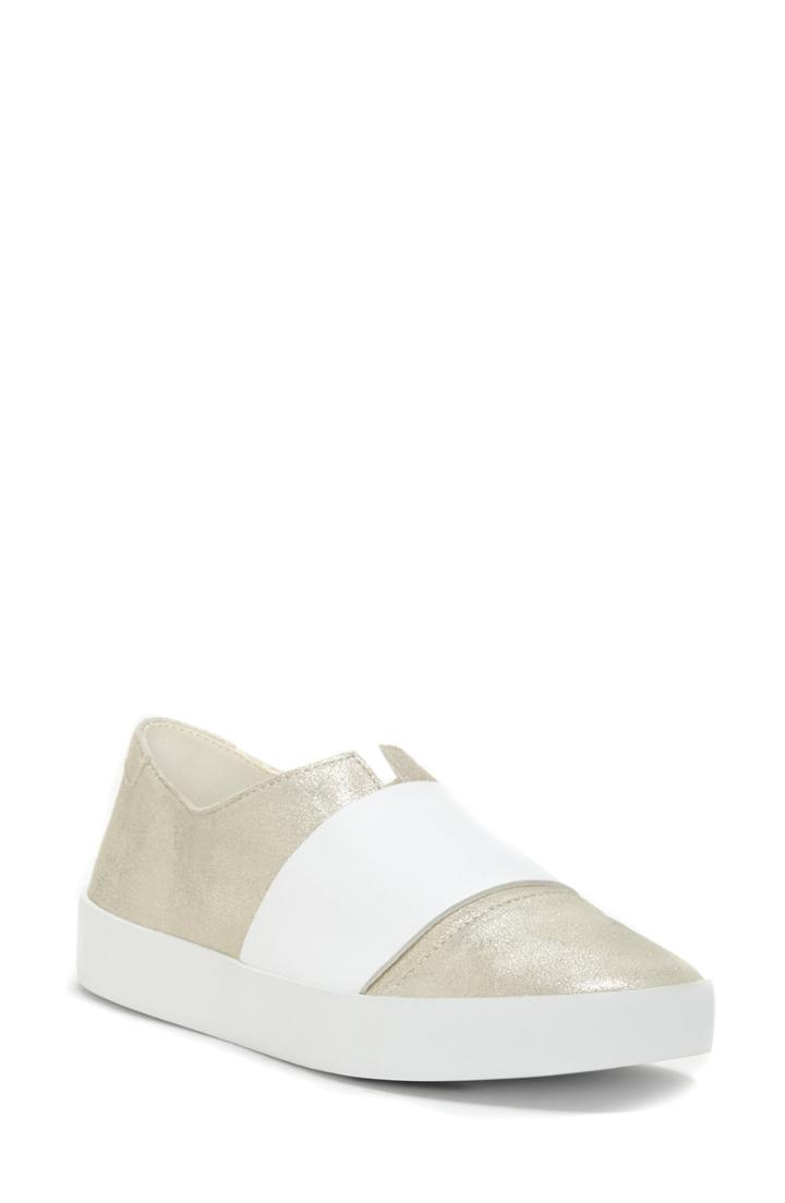 Women's Ed Ellen Degeneres Garstin Slip-on Sneaker .5 M - Metallic