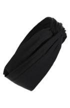 Tasha Turban Head Wrap, Size - Black
