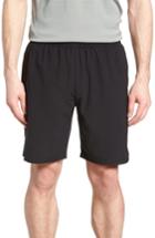 Men's Zella Graphite Perforated Shorts - Black