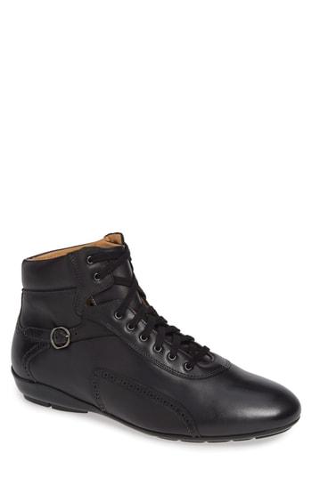 Men's Mezlan Pasquale High Top Sneaker M - Black