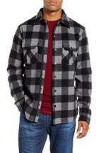 Men's Smartwool Anchor Line Flannel Shirt Jacket, Size - Grey