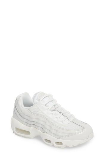 Women's Nike Air Max 95 Premium Sneaker M - White