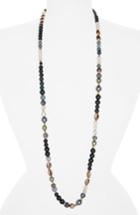 Women's Nakamol Design Long Mixed Stone Necklace