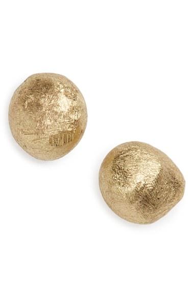 Women's Franny E Jewelry Solid Gold Stud Earrings