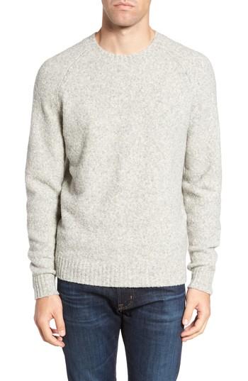 Men's Bonobos Boucle Raglan Wool Blend Sweater - Grey