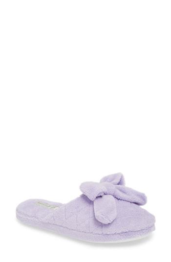 Women's Patricia Green 'bonnie' Bow Slipper - Purple