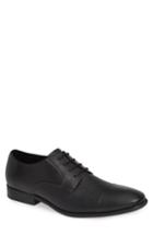 Men's Calvin Klein Langston Cap Toe Derby .5 M - Black