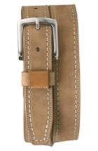 Men's Trask 'alpine' Nubuck Leather Belt - Tan