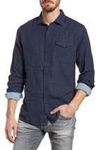 Men's Grayers Hattox Slim Fit Solid Sport Shirt - Blue