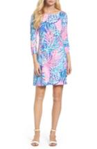 Women's Lilly Pulitzer Sophie Upf 50+ Shift Dress, Size - Pink