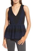 Women's Chelsea28 Crochet Tank, Size - Blue