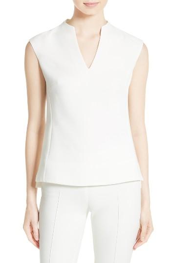 Women's Ted Baker London Paysy Funnel Neck Top - Ivory