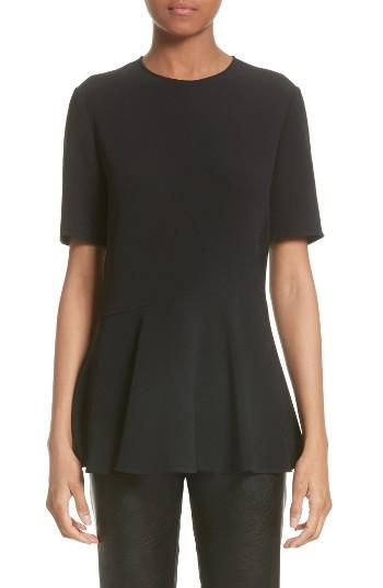 Women's Stella Mccartney Peplum Top Us / 36 It - Black